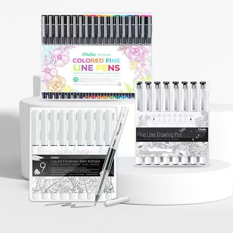 Copic Marker Sketch - Ohuhu Micro Pen Fineliner Drawing Pens
