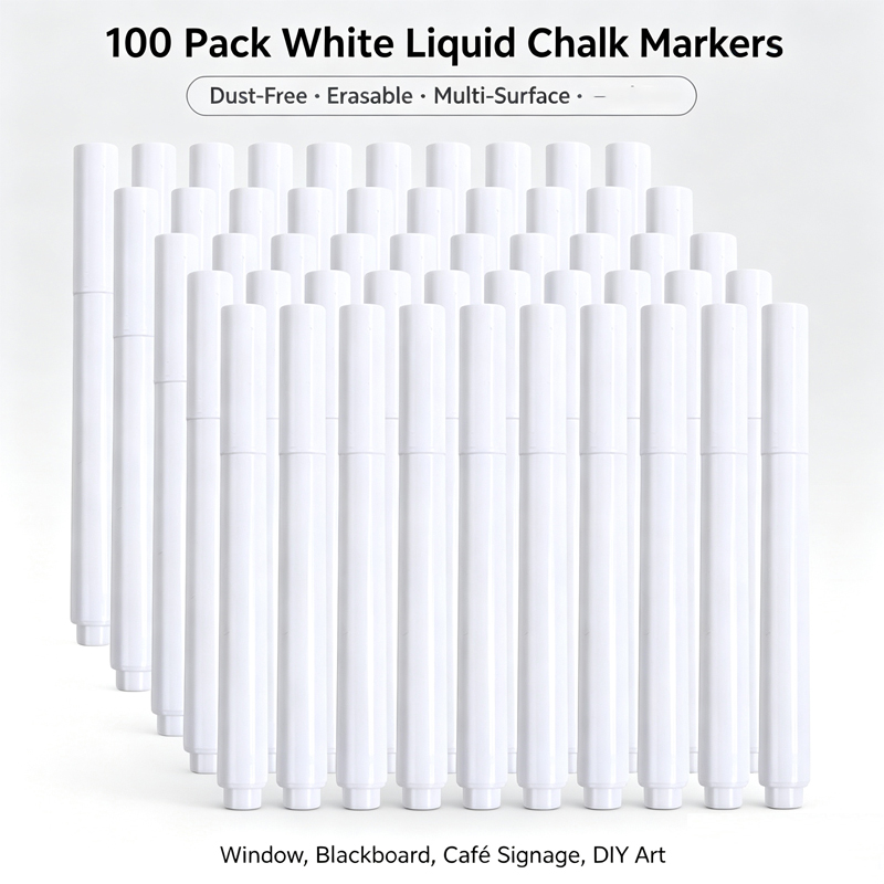 Copic Marker Sketch - Liquid Chalk Erasable Pen 3-100Pcs White