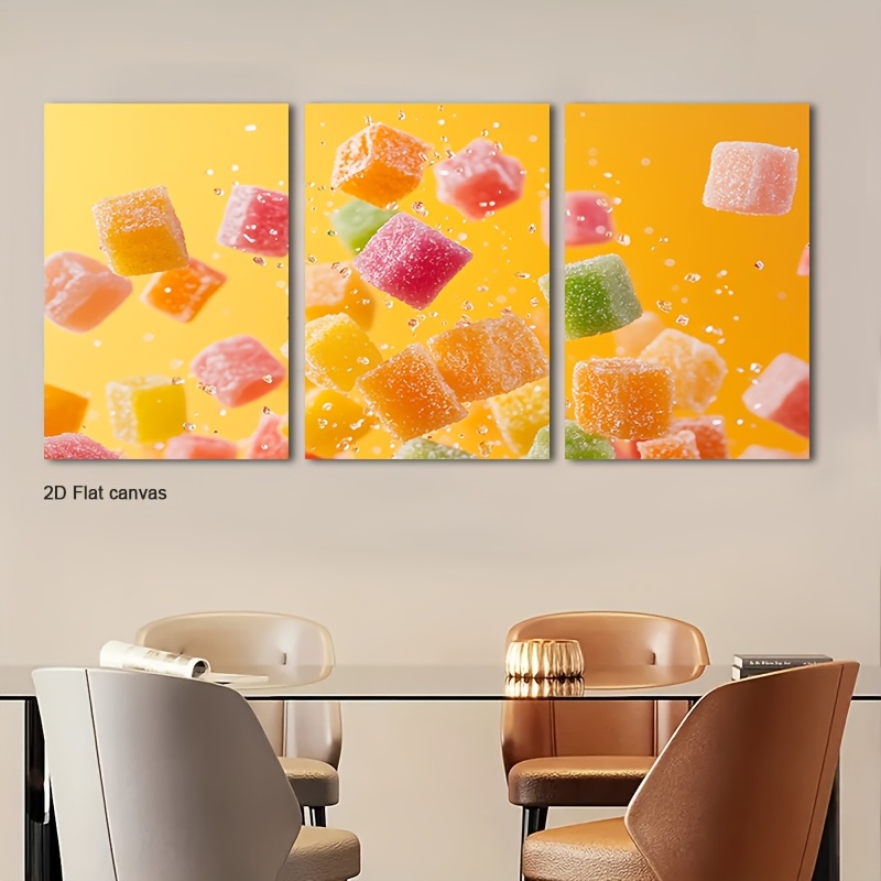 Frameless Canvas 3pcs Floating - огляд і ціна Canvas Wrap Ready