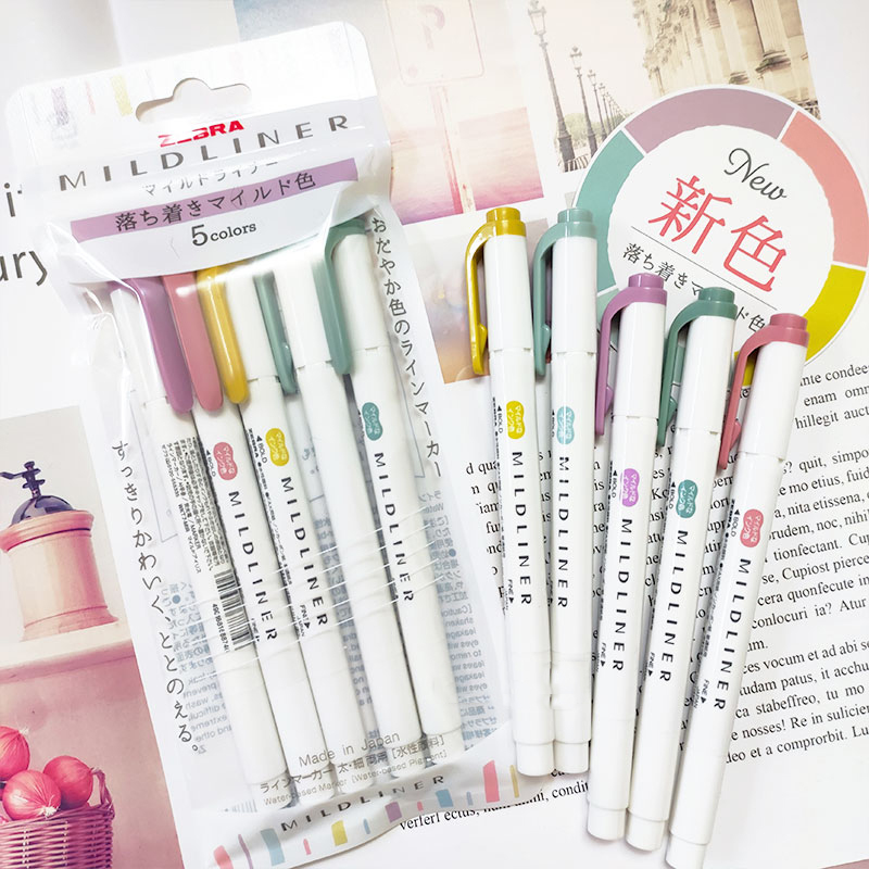 NEW zebra mildliner highlighte - огляд і ціна Copic Marker Sketch