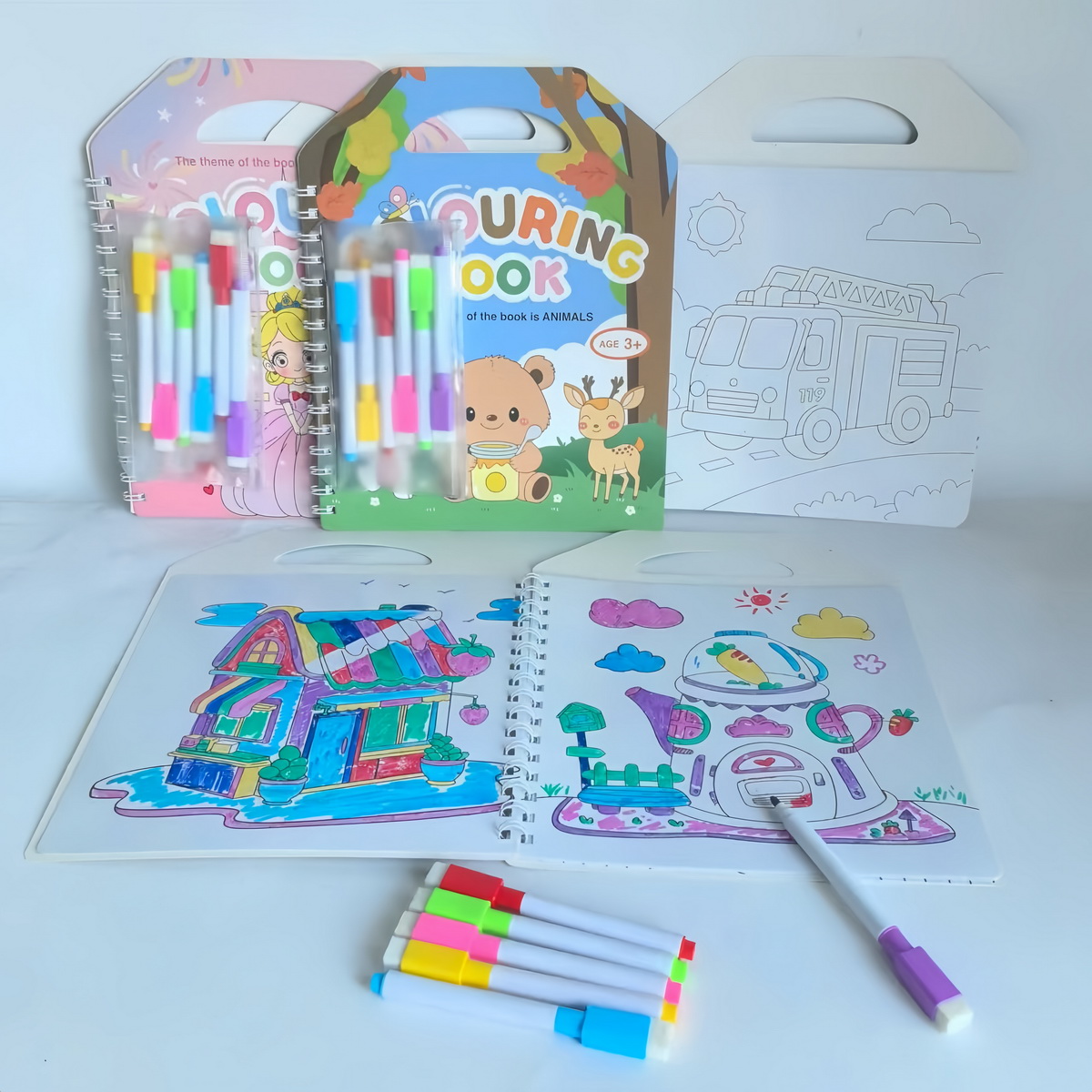 1Set 16Pages Colorbook 1Pcs Pe - огляд і ціна Copic Marker Sketch