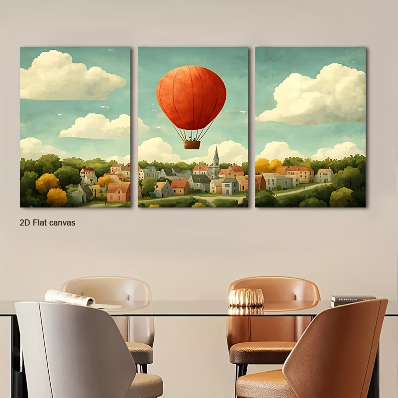 Frameless Canvas 3pcs Framed R - огляд і ціна Canvas Wrap Ready