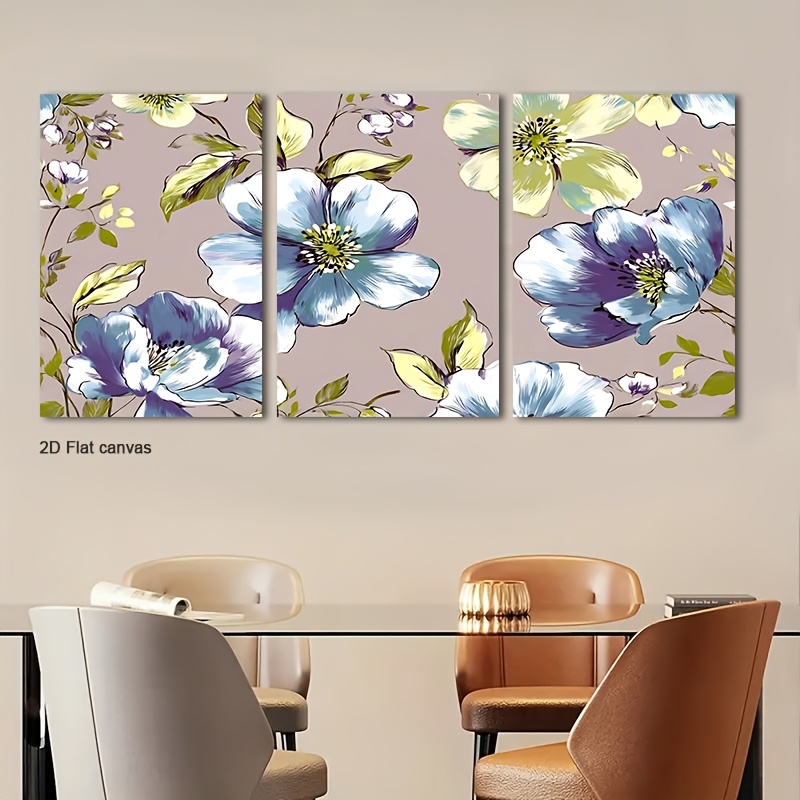 Frameless Canvas 2D Flat, 3pcs - огляд і ціна Canvas Wrap Ready