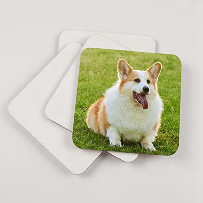 12 Pcs Sublimation Square Coas - огляд і ціна Coaster Sublimation Blank