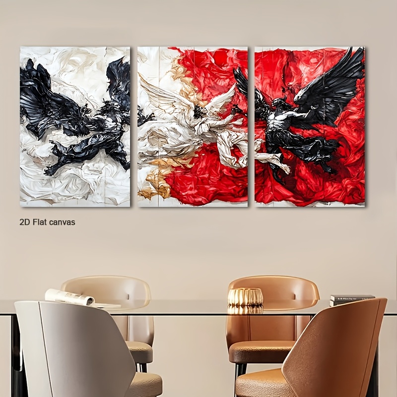 Frameless Canvas 3pcs Framed A - огляд і ціна Canvas Wrap Ready
